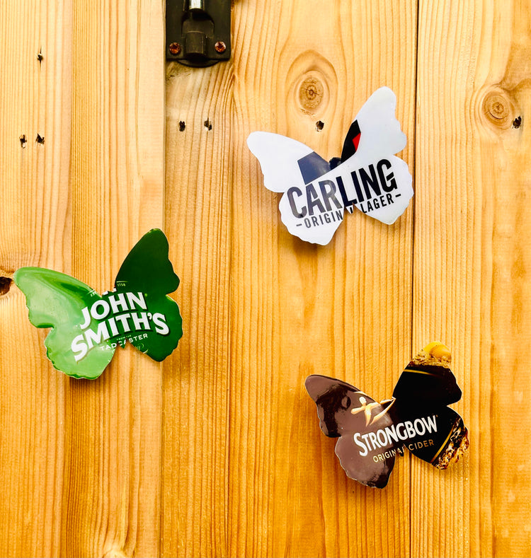 Carling, Strongbow unique men's gift for garden