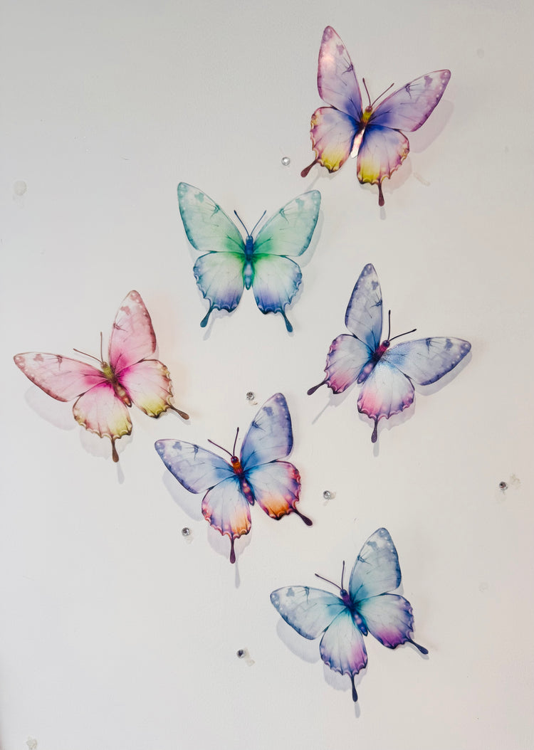 wedding wall butterfly decorations
