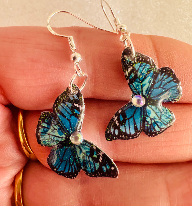 tin can art butterflies tin anniversary