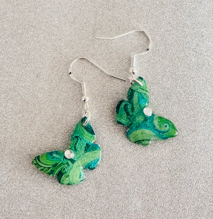 the best butterfly earrings handmade