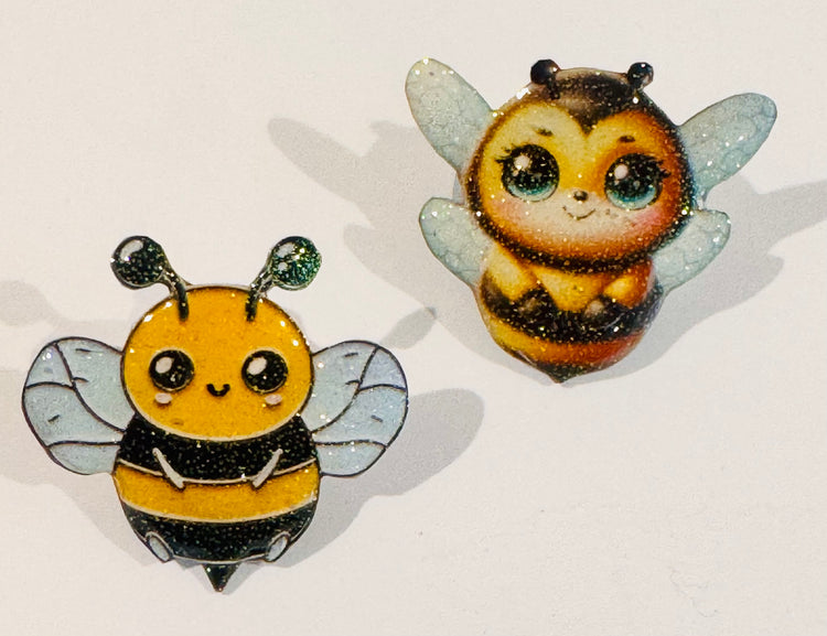 bee pin brooch badge