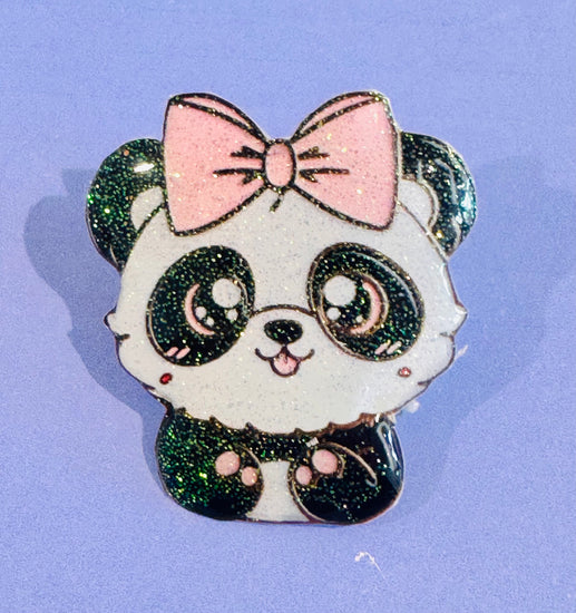 Cute panda enamel  pin
