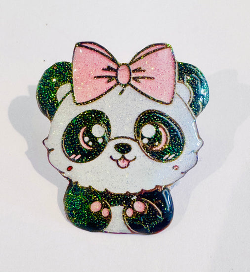Cute panda enamel  pin badge brooch