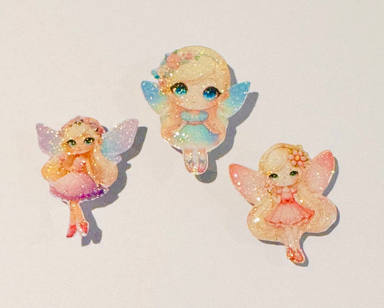 Cute fairy enamel Pin or magnet