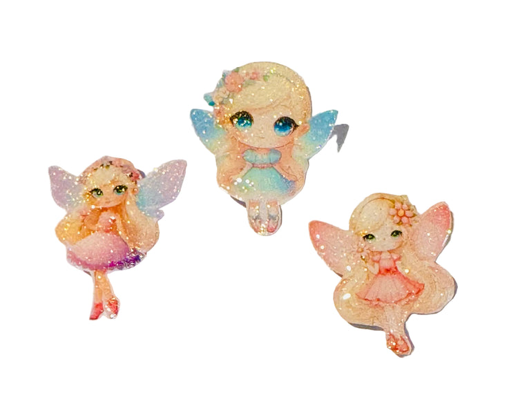 Cute fairy enamel Pin or magnet