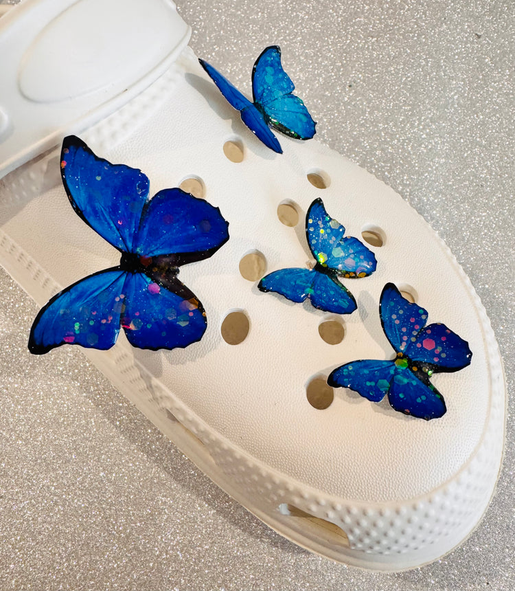 Butterfly Croc clogs Charms