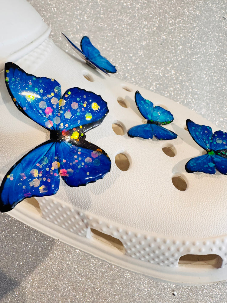 Butterfly Croc clogs Clips