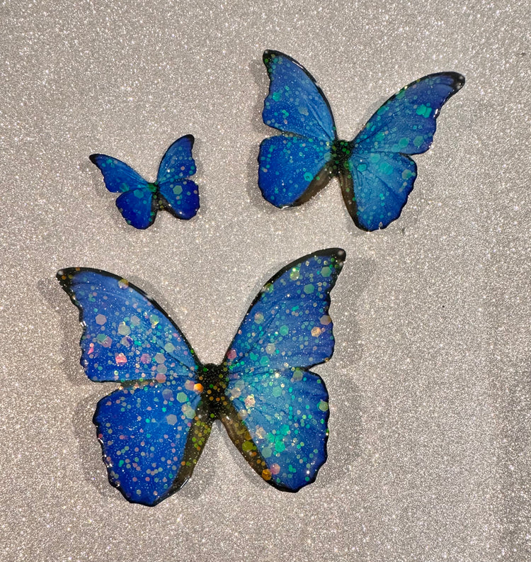 Metal butterflies for Kitchen and bathroom butterfly embellishments.