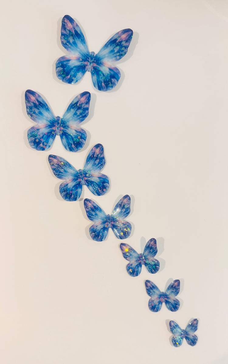 handmade metal butterfly decorations
