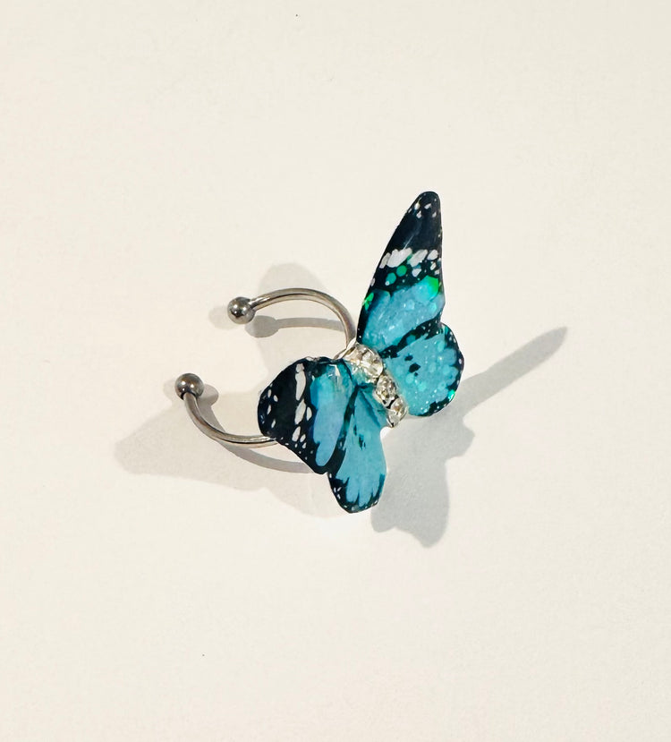 butterfly ring hand crafted unusual