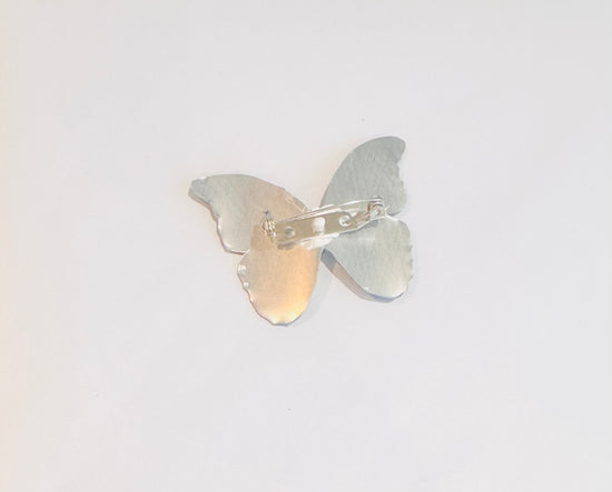 the back of butterfly brooch
