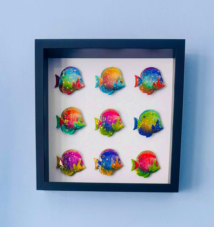 10th anniversary 3d tropical fish picture