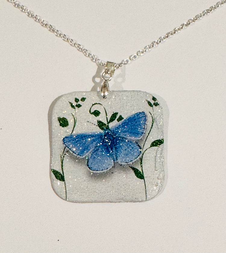 Holly blue pendant