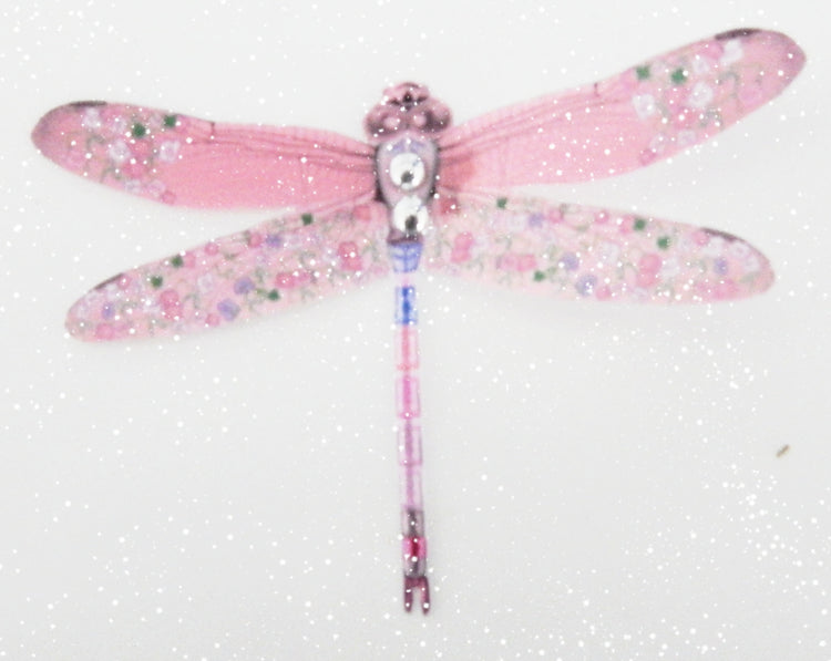 pink dragonflies home decor