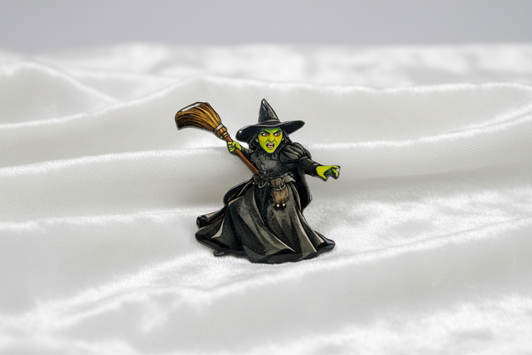 Wicked witch of the east. Wizard of Oz. Wicked enamel pin - brooch -lapel