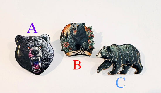 Black Bear. Handmade from tin cans, unique.