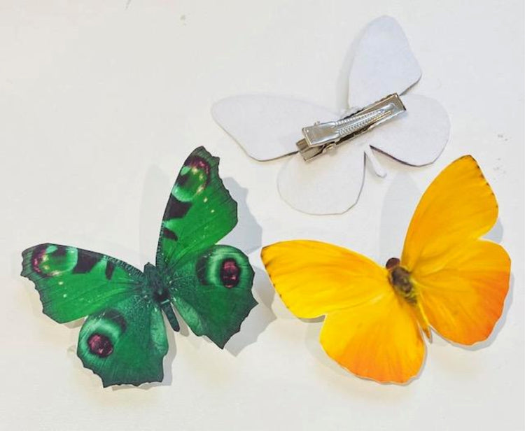 Christmas tree decorations,3d butterfly clips,hair clips