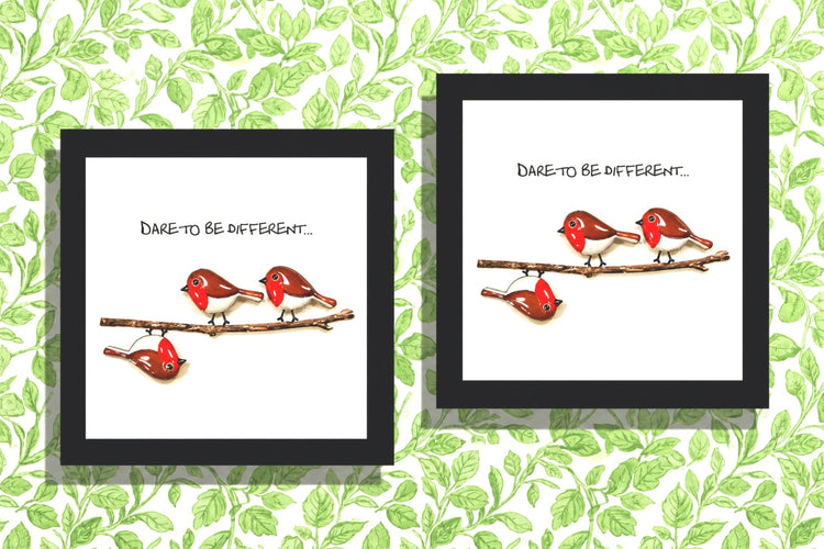 cute robin mini framed pictures