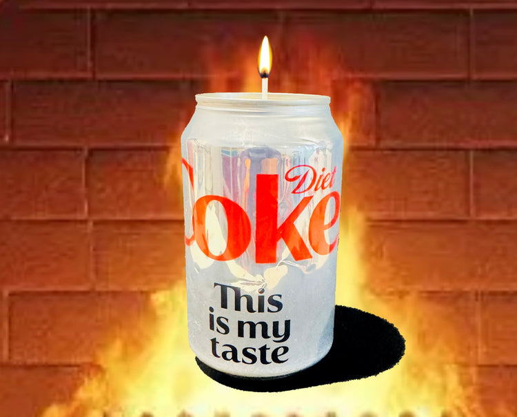 Diet Coke Can Candle
