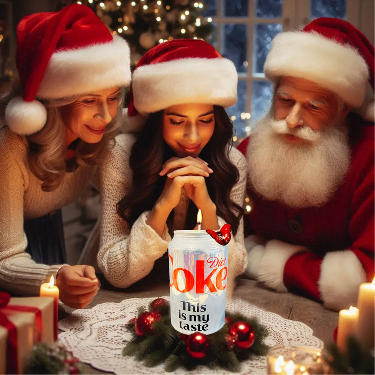 Personalised Diet Coke Can Candle
