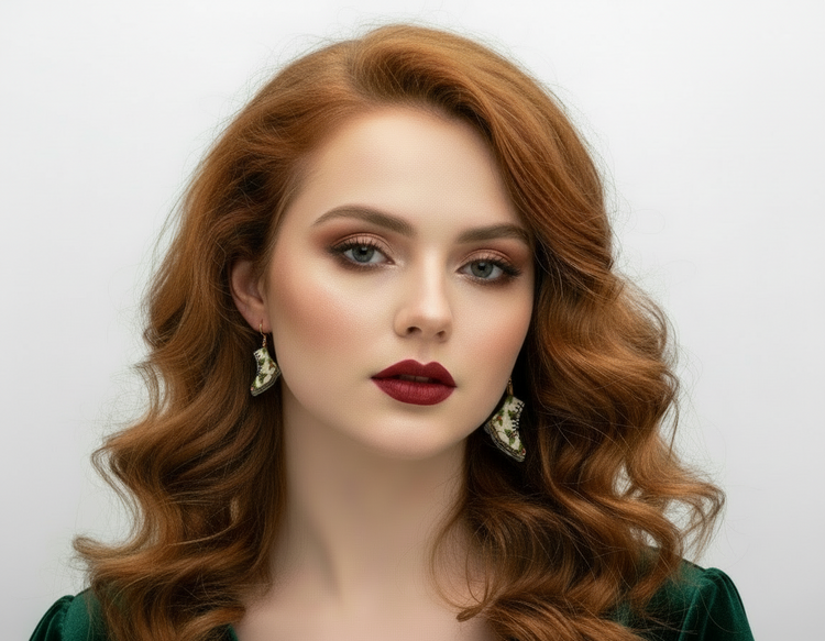 Festive Doc Martens–Style Christmas Boot Earrings