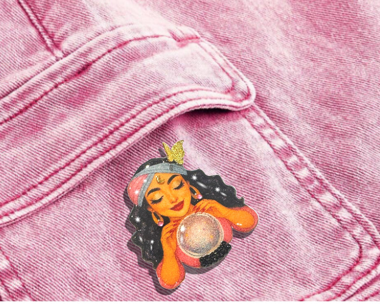 Fortune Teller brooch