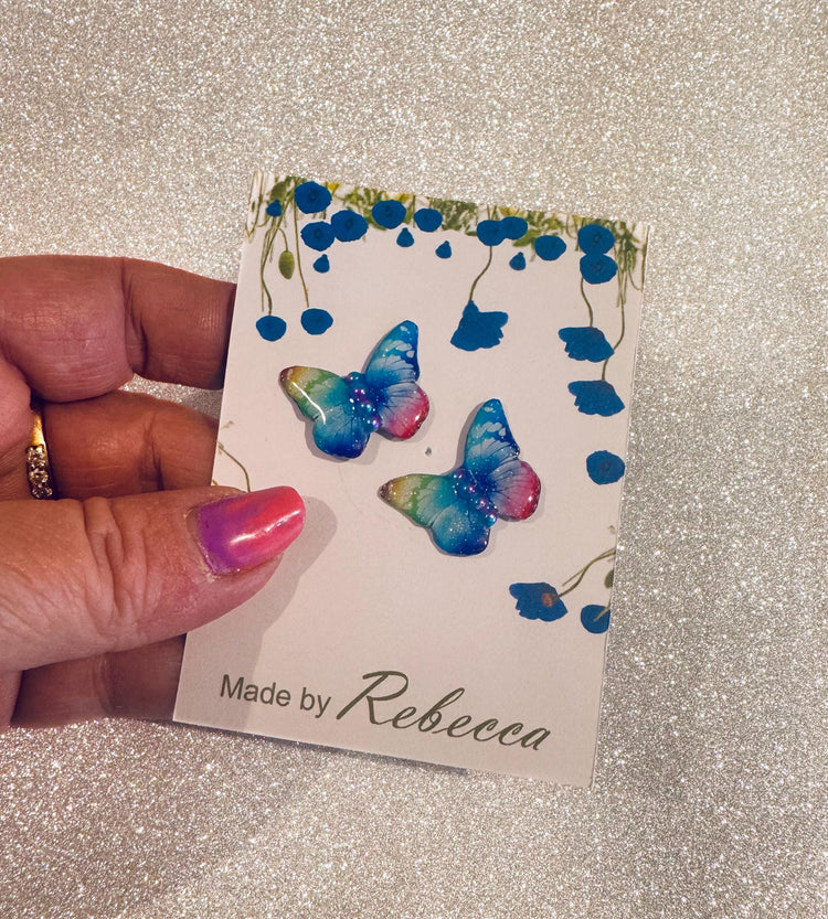 Unique to Flutterframes. Beautiful butterflies from soda cans