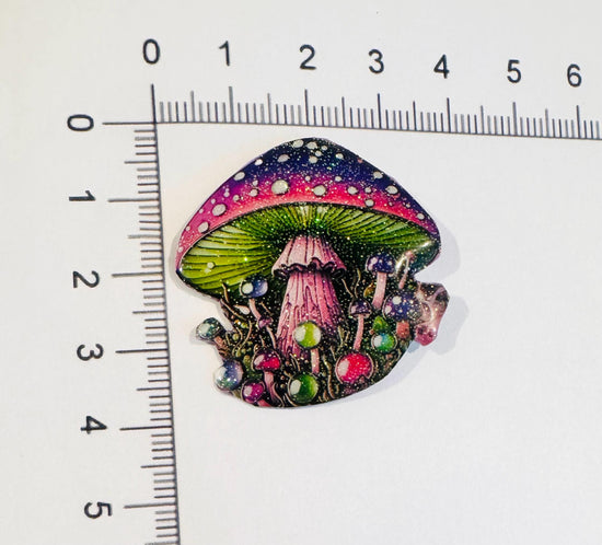 Mystical Toadstool enamel Pin