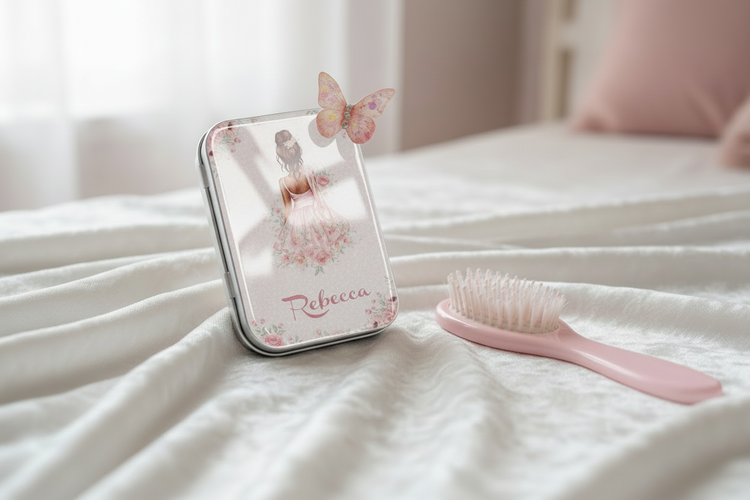 ballet dancer personalised tin