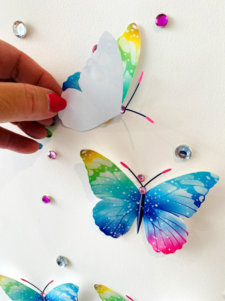 very pretty butterfly with gems