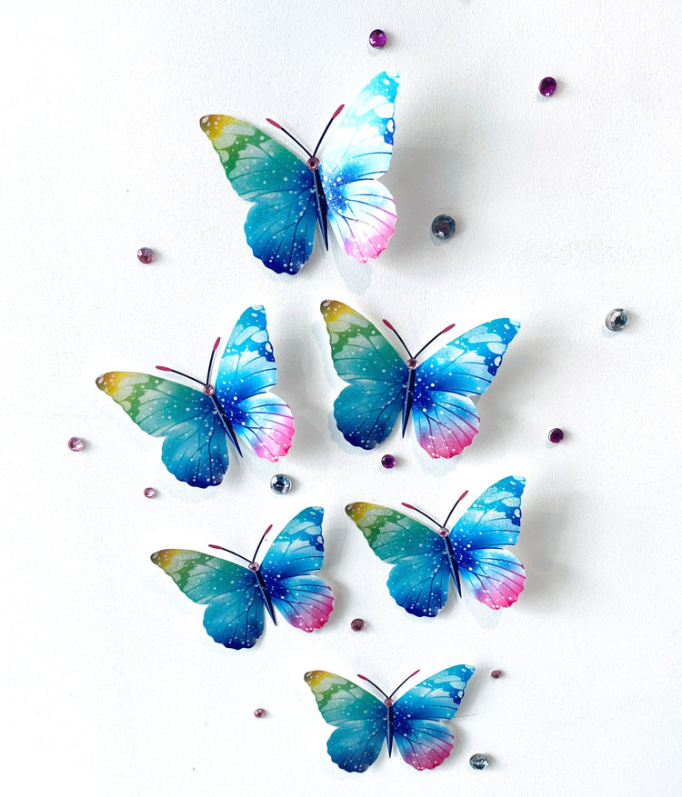 crystal pretty butterfly