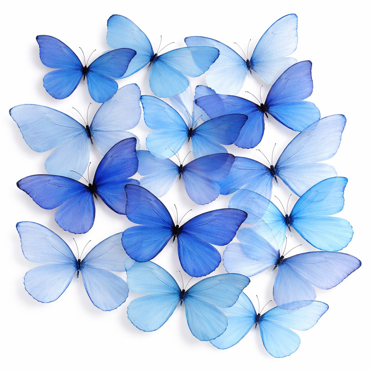 blue shades of blue aesthetic room decor