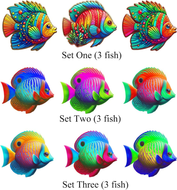 tropical fish quirky plant sticks for your garden 2