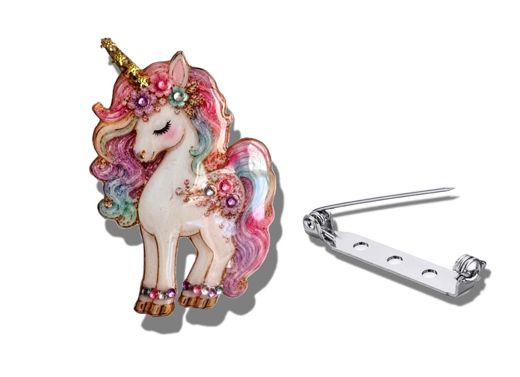 pretty Unicorn brooch