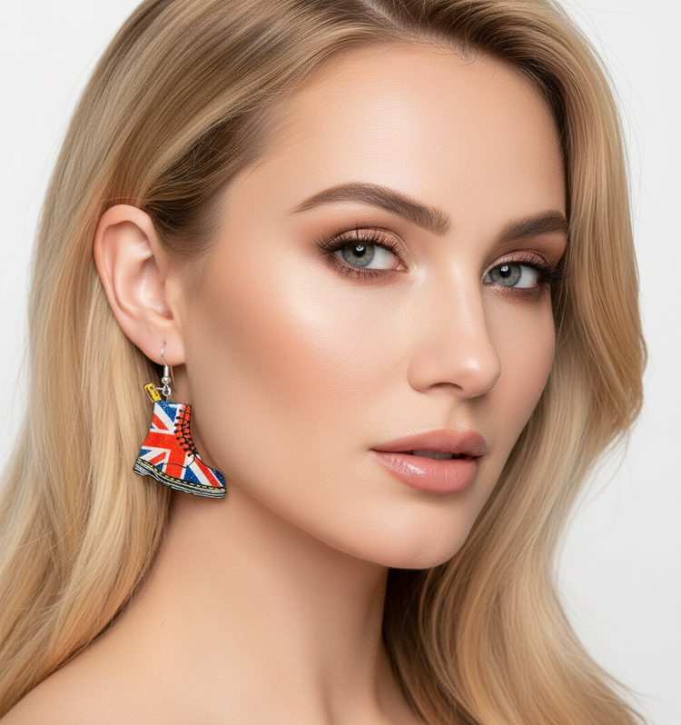 Great Britain dr Marten earrings