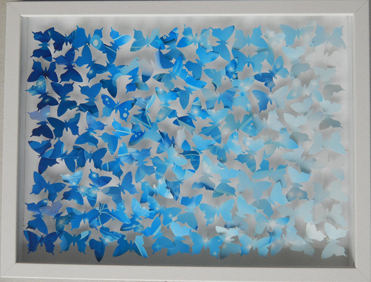 Blue 3d butterfly picture by Flutterfames