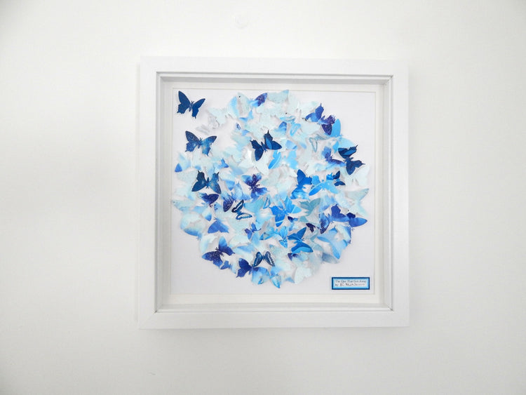 Circle of butterflies