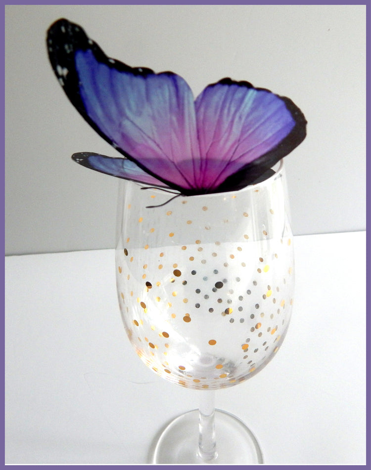 Lilac very pretty wedding butterflies,or any occasion.Removable stickers.Home Decorations,bathroom