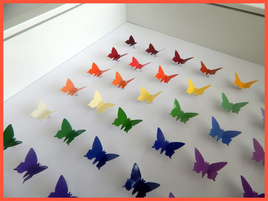 Rainbow butterflies gay festival