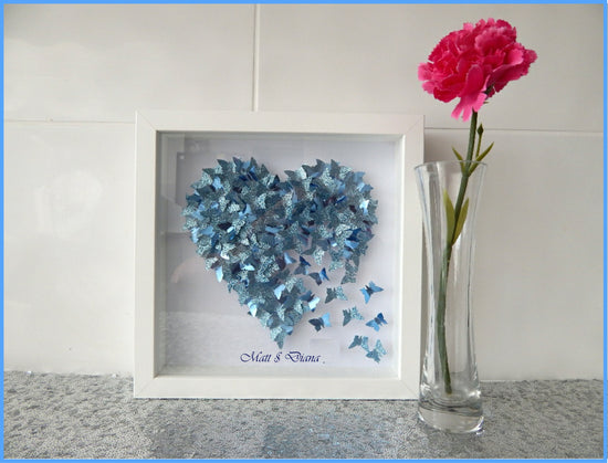 Paper anniversary heart picture
