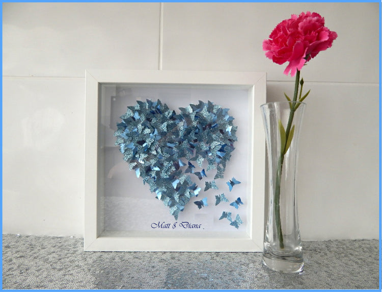 Paper anniversary heart picture