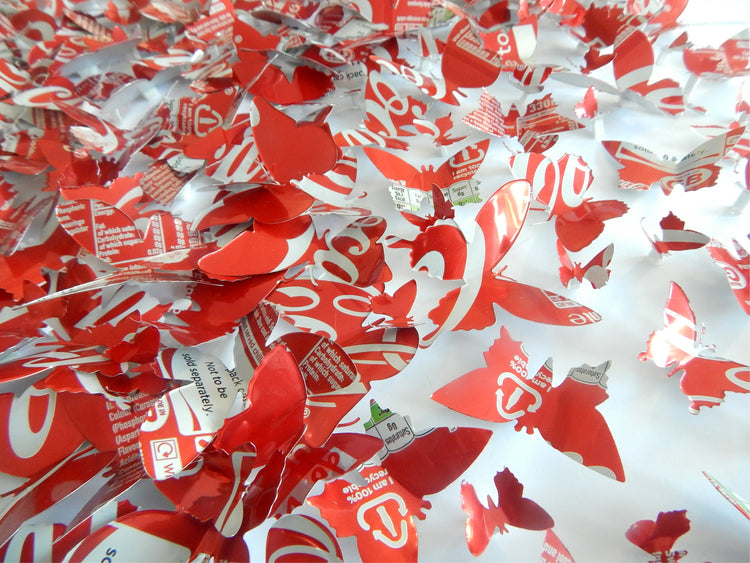 Large  Coca Cola Recycled Soda Can personalised Picture