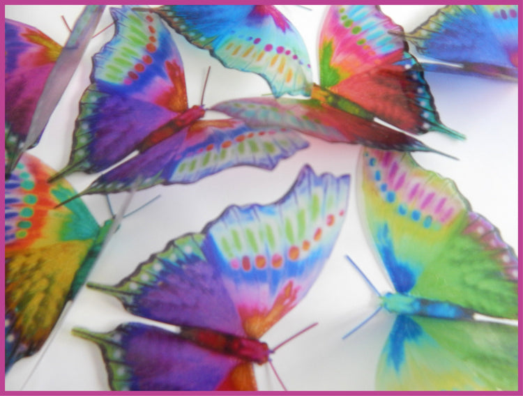 mythical fantasy butterflies for walls by flutterframes