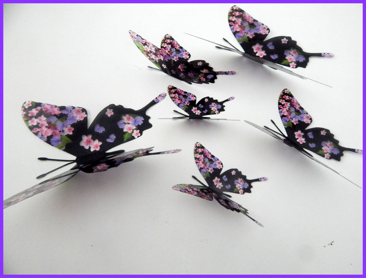 wedding floral butterflies