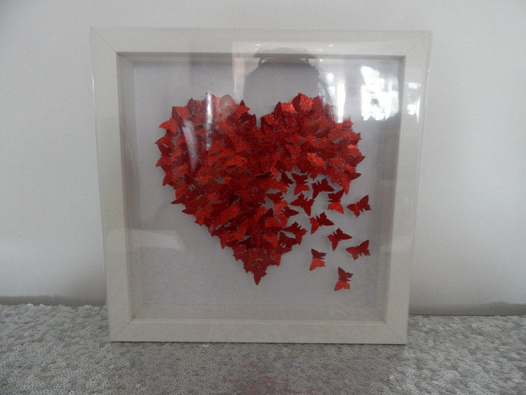 Ruby Anniversary picture, Wedding day ideas, Red heart picture unique hand crafted