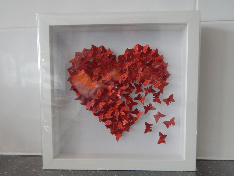 Ruby Anniversary picture, Wedding day ideas, Red heart picture unique hand crafted
