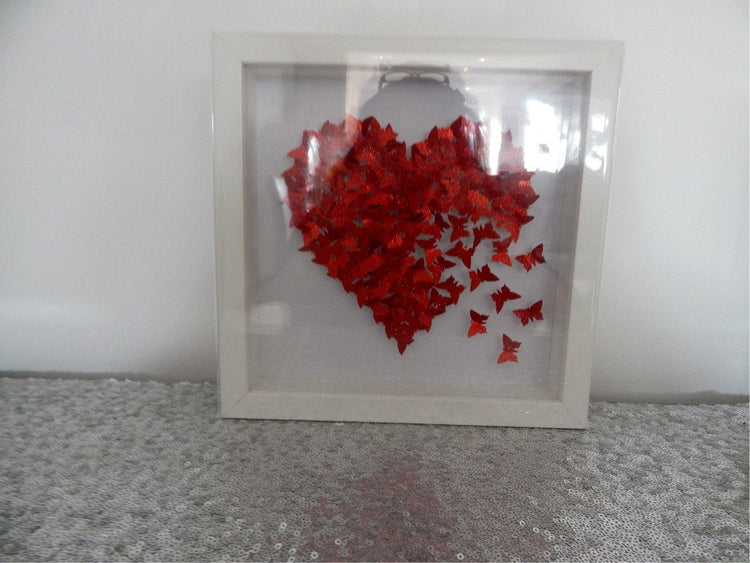 Ruby Anniversary picture, Wedding day ideas, Red heart picture unique hand crafted