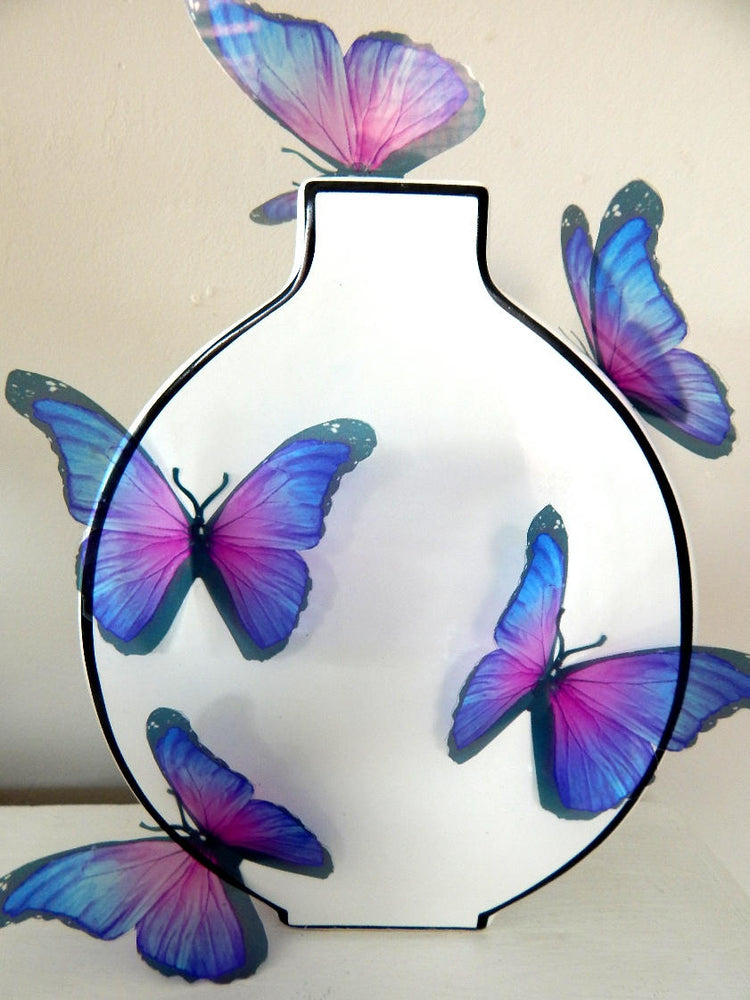Lilac very pretty wedding butterflies,or any occasion.Removable stickers.Home Decorations,bathroom