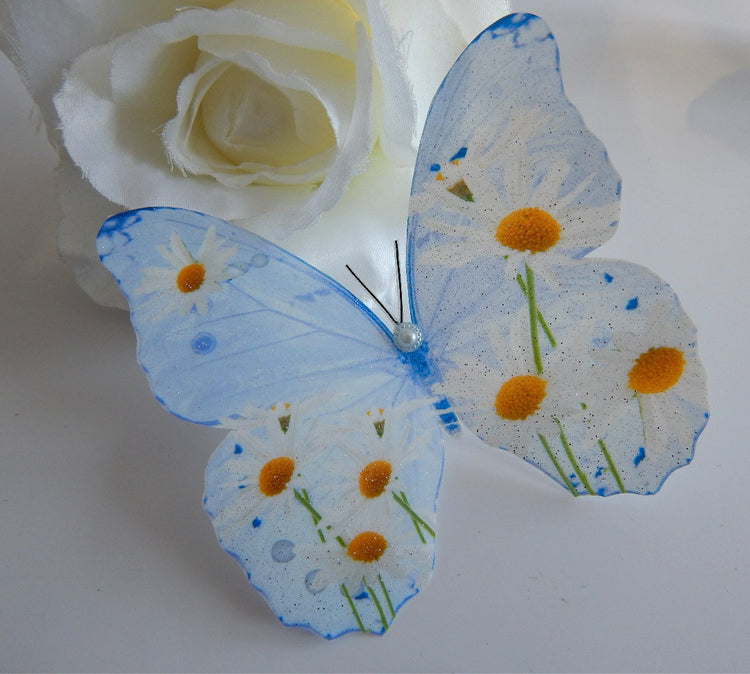 Daisy wall sticker decor