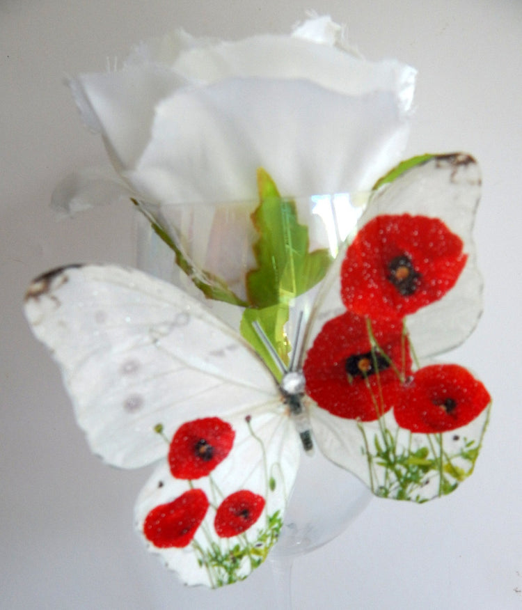 poppy butterflies